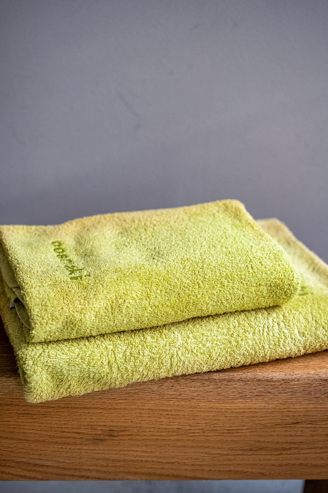 Handtuch - Handgefärbt - 70s Green