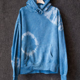 Indigo Hoodie – Handgefärbt & limitiert