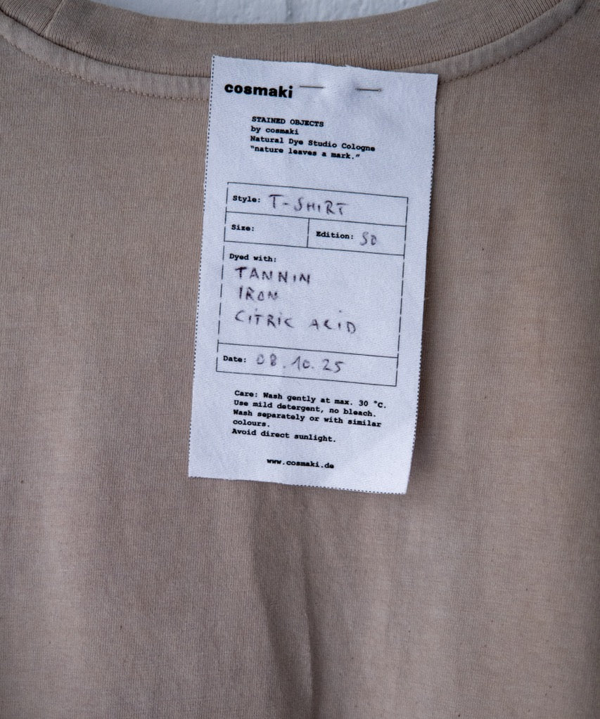 T-Shirt · Tannin / Eisen / Zitronensäure  · Unisex