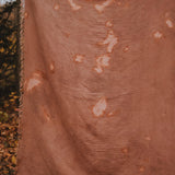 EARTHBORN AUT24 | NATURALLY DYED TAGESDECKE 4-Lagig Musselin Rose