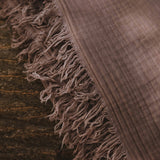 EARTHBORN AUT24 | NATURALLY DYED TAGESDECKE 4-Lagig Musselin Grey