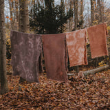 EARTHBORN AUT24 | NATURALLY DYED TAGESDECKE 4-Lagig Musselin Rose